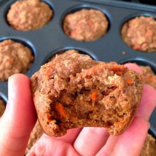 Carrot Cake Cupcakes With Caramel Cream Cheese Frosting