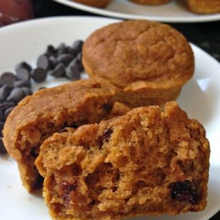 Vegan Pumpkin Chocolate Chip Muffins