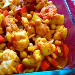 Cauliflower Curry Chickpea Stew