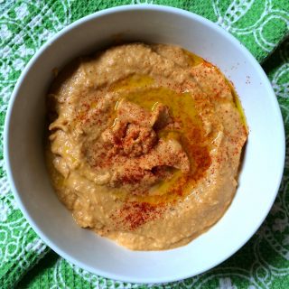 Homemade Spicy Hummus