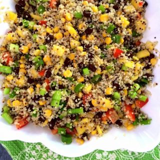 Black Bean Mango Quinoa Salad