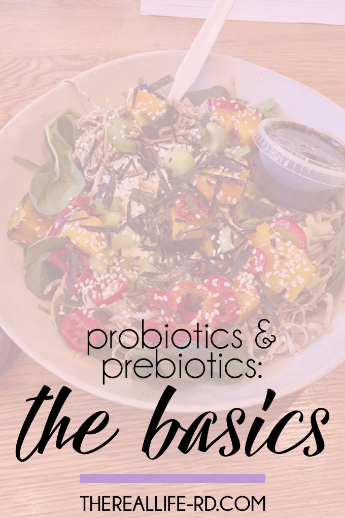 The world of probiotics & probiotics can be overwhelming. Here's what you need to know! | The Real Life RD