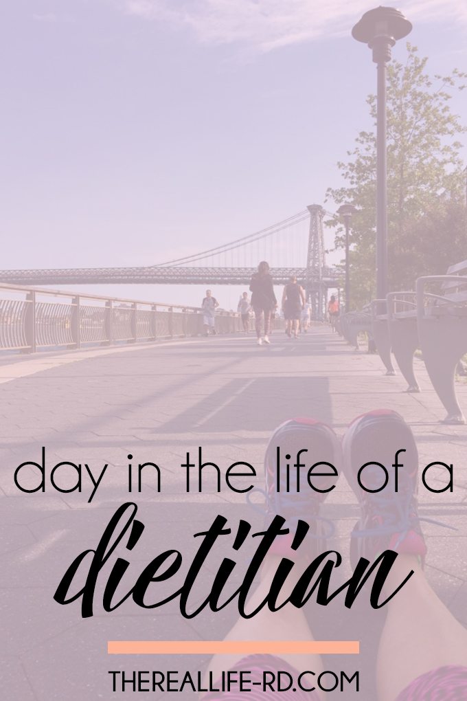 Wondering what a dietitian does in a day? Here you go! | The Real Life RD