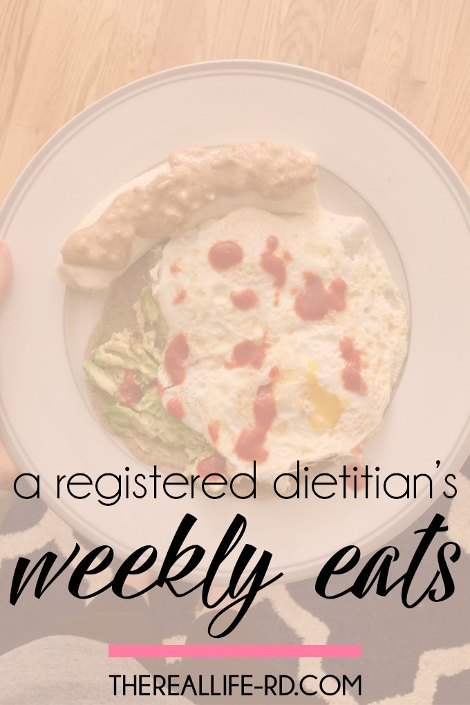 The most satisfying foods I ate this week, by a registered dietitian and nurse practitioner. | The Real Life RD