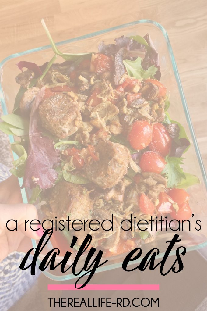 Ever wonder what a dietitian & nurse eats in a day? | The Real Life RD