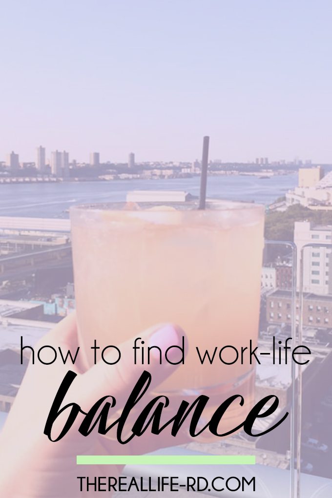 Work, maybe school, self-care, relationships...it's a balancing act. | The Real Life RD