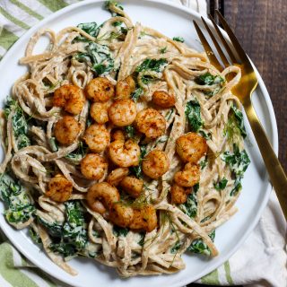 Summertime Shrimp Alfredo