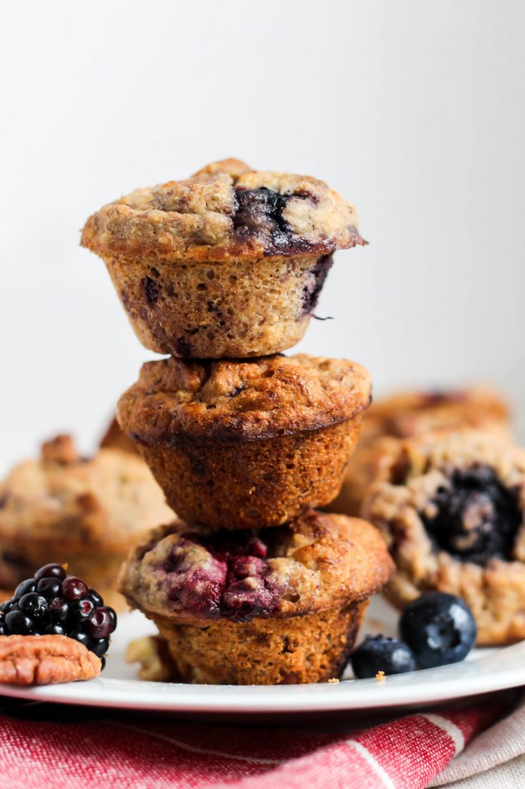 mini blueberry muffins