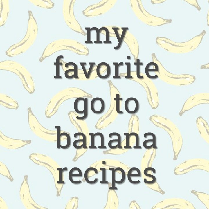 banana recipes