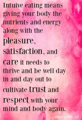 intuitive eating quote