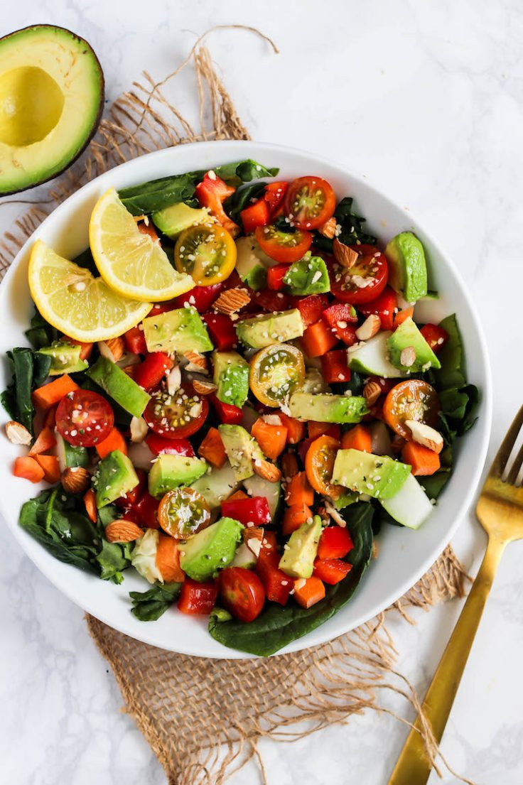 quick and easy vegan salad