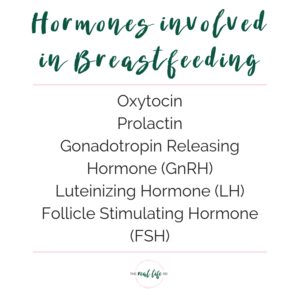 Hormones involved in BreastfeedingHormones involved in Breastfeeding