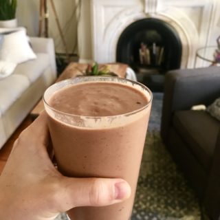 5 Thoughts [including a chocolate peppermint smoothie recipe and a gift for you!]